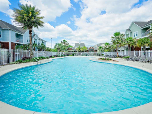 Swimming pool for residents of Cypress Cove