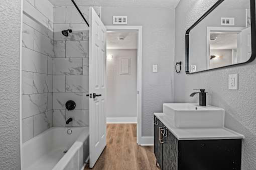 Spa Inspired Bathroom at Serenity Place Central, Tallahassee