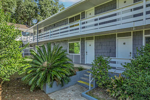 Exterior View With Balcony at The Sanctuary, Tallahassee, FL
