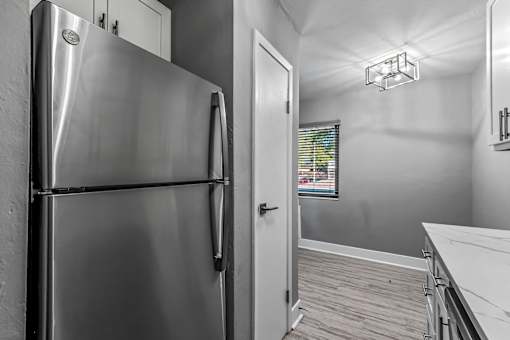 Refrigerator And Kitchen Appliances at The Sanctuary, Tallahassee, FL, 32304
