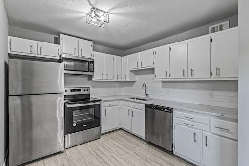 Fully Equipped Kitchen at The Sanctuary, Tallahassee, FL