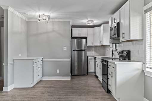 Renovated Kitchen at The Sanctuary, Tallahassee, FL