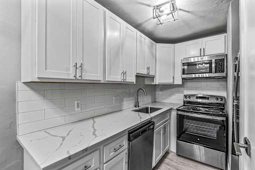 Spacious Kitchen at The Sanctuary, Tallahassee, FL