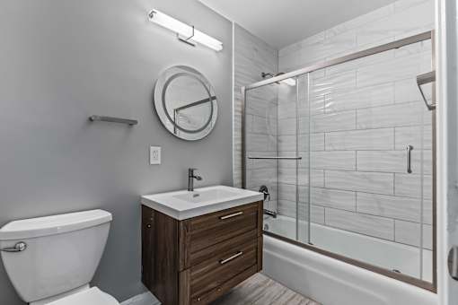 Spa Inspired Bathroom at The Sanctuary, Tallahassee, Florida