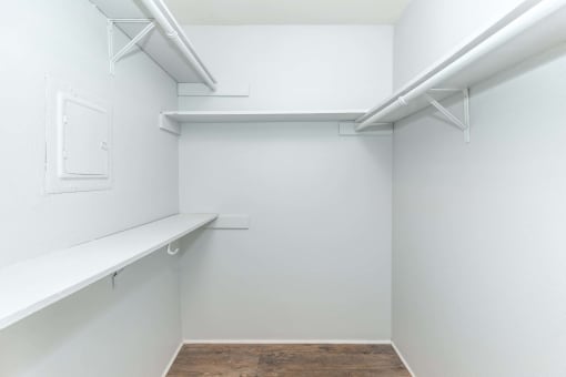 Closet at Royal Wildewood Manor Apartments, Clute, TX