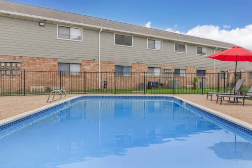 Pool View at Castlewood Apartments, Clute, TX, 77531