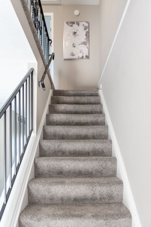 Staircase to second floor
