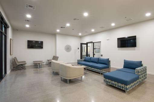 Community Clubhouse at New Frontier Apartments in Phoenix Arizona