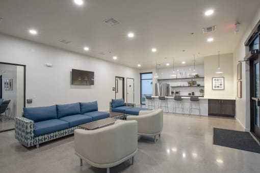 Community Clubhouse at New Frontier Apartments in Phoenix Arizona