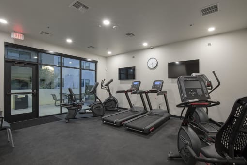 Fitness Center at New Frontier Apartments in Phoenix Arizona