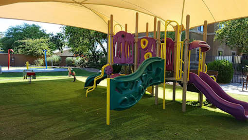 Rehoboth Place apartments in Phoenix, AZ playground and spash pad