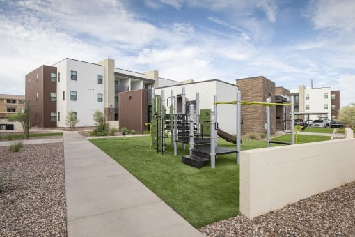 Play Area of New Frontier Apartments in Phoenix Arizona