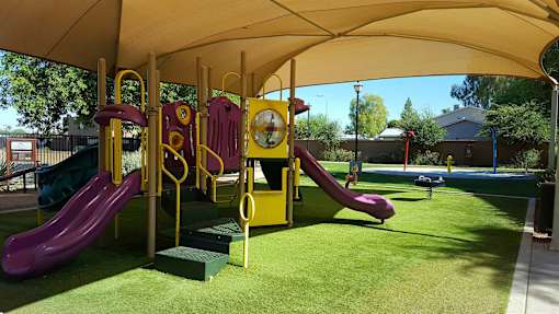 Rehoboth Place apartments in Phoenix, AZ playground and spash pad
