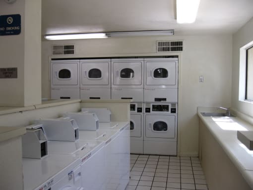 Desert Meadows apartments laundry room