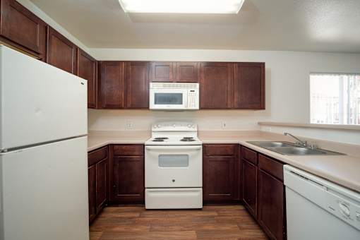 Steeple Chase Apartments in Peoria, AZ, LIHTC community, Kitchen