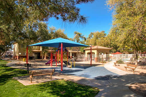 Steeple Chase Apartments in Peoria, AZ, LIHTC community, Playground