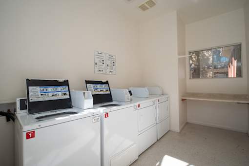 Steeple Chase Apartments in Peoria, AZ, LIHTC community, Laundry Room