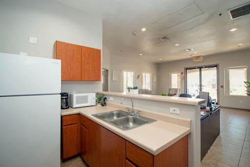 Steeple Chase Apartments in Peoria, AZ, LIHTC community, Kitchen