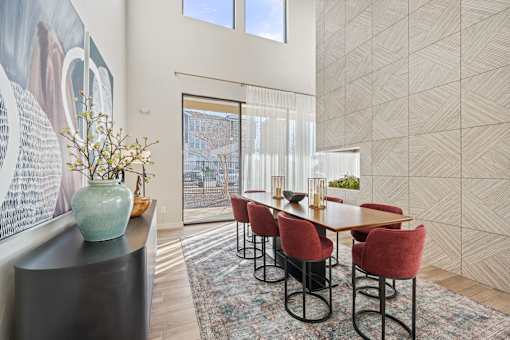 Dining Room with tables and chairs at Edge and Stone, Texas
