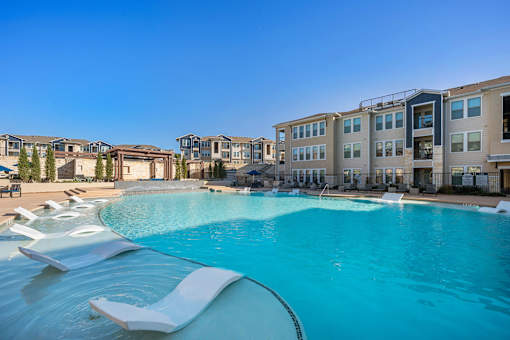 Swimming Pool at Edge and Stone, Texas, 78260