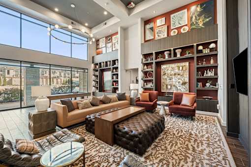 Clubhouse Living Room at Edge and Stone, San Antonio, Texas