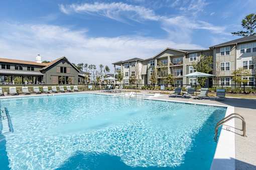 Outdoor Swimming Pool at Bellary Flats, Summerville, 29486