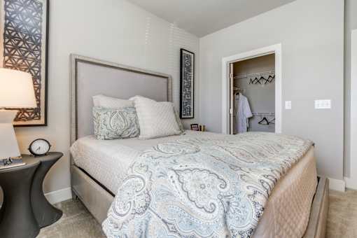 Comfortable Bedroom With Accessible Closet at Bellary Flats, Summerville, SC, 29486