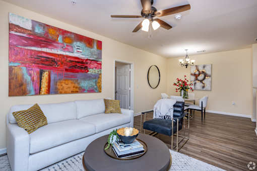 Gorgeous Living Room at Mill Creek Run Apartments, Macon, 31216