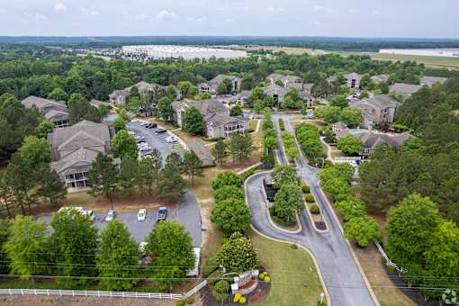 A Bird's Eye View of Neighborhood at Mill Creek Run Apartments, Georgia, 31216