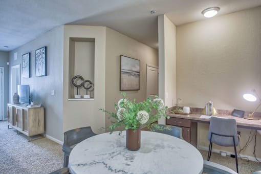 Dining Area at Spring Creek Apartments, Crestview