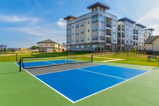 Outdoor Tennis Court at Prosper Madison Oaks, Madison, AL