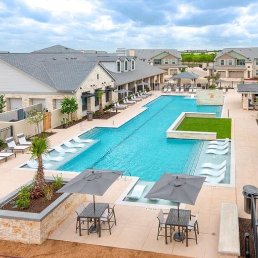 Swim at Citadel at Westpointe, Texas