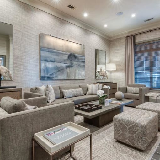 Couch and tableat Citadel at Westpointe, San Antonio, Texas