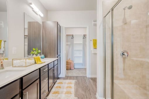 Bathroom at Edge and Stone, Texas, 78260