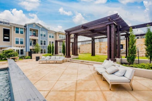Outdoor Patio at Edge and Stone, San Antonio, 78260