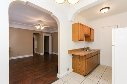 Manor Kitchen and Living Room