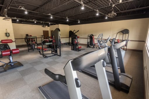 Fitness Center With Updated Equipment  at Aspen Village, Ohio, 45238