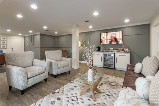 This is a photo of the leasing office at Blue Grass Manor Apartments in Erlanger, KY.