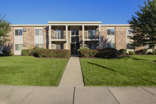 This is a photo of the exterior building at Blue Grass Manor