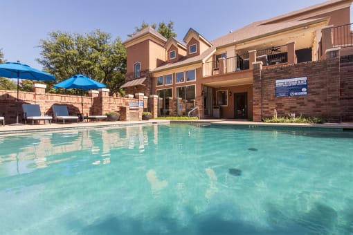 pool area  at The Brownstones, Texas