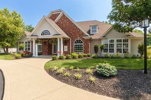 Clubhouse/leasing office at Fairfield Pointe, Fairfield, OH, 45014