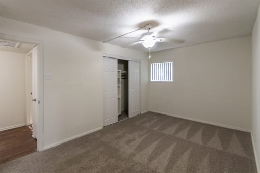 Carpeted Bedroom at Princeton Court, Dallas, 75231