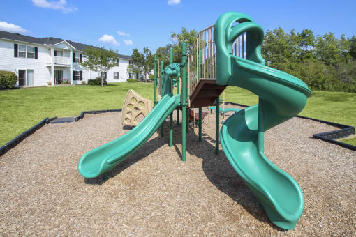 This is a photo of the playground at Place Apartments in Washington Township, OH
