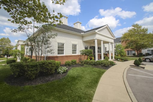 This is a photo of the Leasing Office at Washington Park in Centerville, OH.