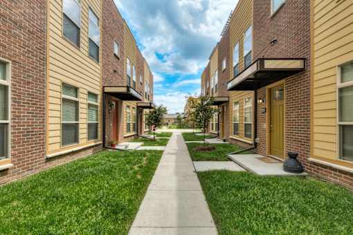 Building with Beautiful Walking Paths