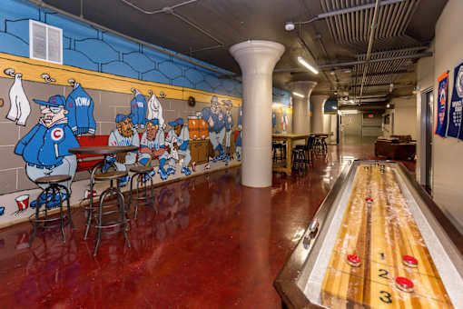 Have Fun In Game Room at Ballyard Lofts, Indigo Living, IA, Iowa