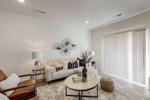 Modern Living Room at Centennial Crossing, Iowa, 50263