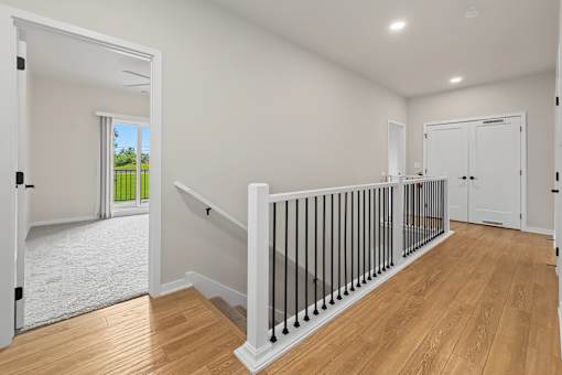Hallway of townhome