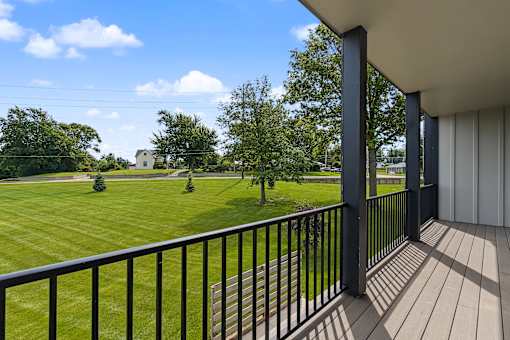 Private patio