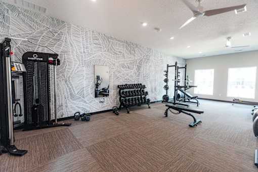 the gym at Converge NW, Iowa, 50263